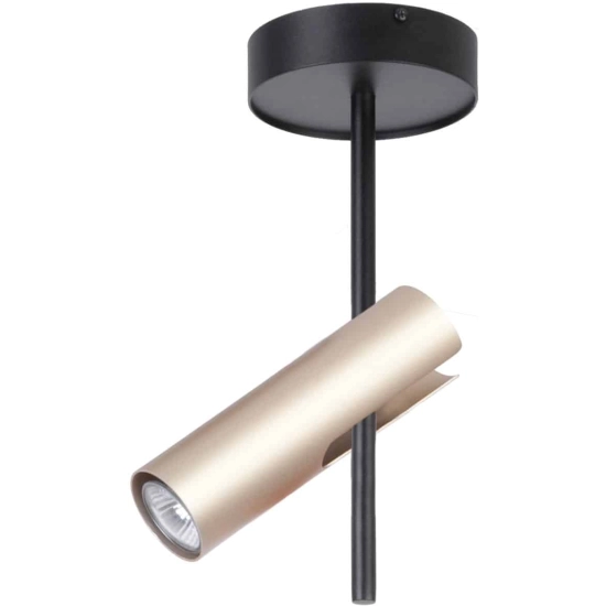 Lampa sufitowa LEDA 1 CZARNY_ZŁOTY 33108 SIGMA - zdjęcie produktu