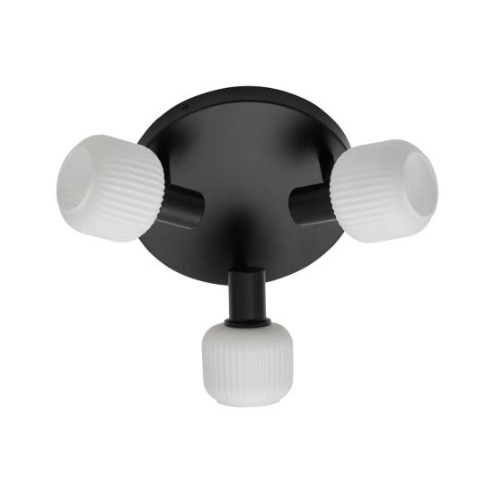 Lampa sufitowa Milford Mini 3 Nordlux - ryflowane szkło 2412606003 Nordlux