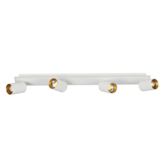 Lampa sufitowa Parma 4xGU10 + 1xLED biała LP-0612/4C WH LIGHT PRESTIGE