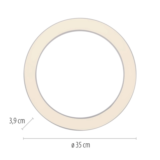 Lampa sufitowa PURE LINES ROUND 6310-16 Paul Neuhaus by Zuma Line