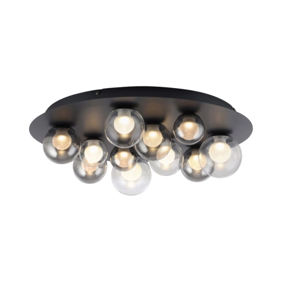 LAMPA SUFITOWA PURE POPUP z pilotem SZARY 6588-15 Paul Neuhaus by Zuma