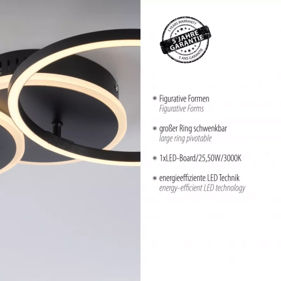 Lampa sufitowa SEVENT 14116-18 Paul Neuhaus
