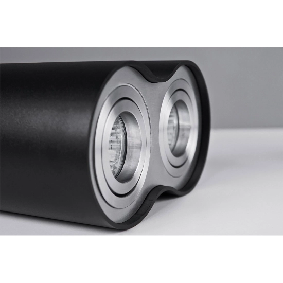 Plafon BROSS 2 AZ0782 BK/ALU