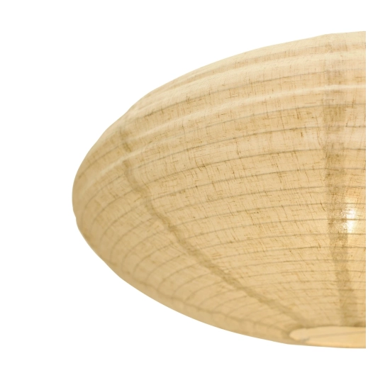 Villo 60 - lniany abażur wiszący w stylu japandi 2612653209 Nordlux