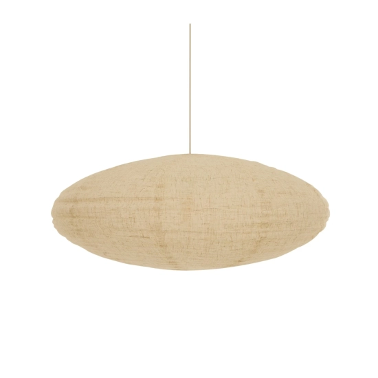 Villo 60 - lniany abażur wiszący w stylu japandi 2612653209 Nordlux