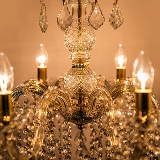 Lampa wisząca CHATEAU 14004/8-GLD Paul Neuhaus
