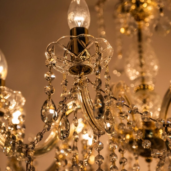 Lampa wisząca CHATEAU 14004/8-GLD Paul Neuhaus