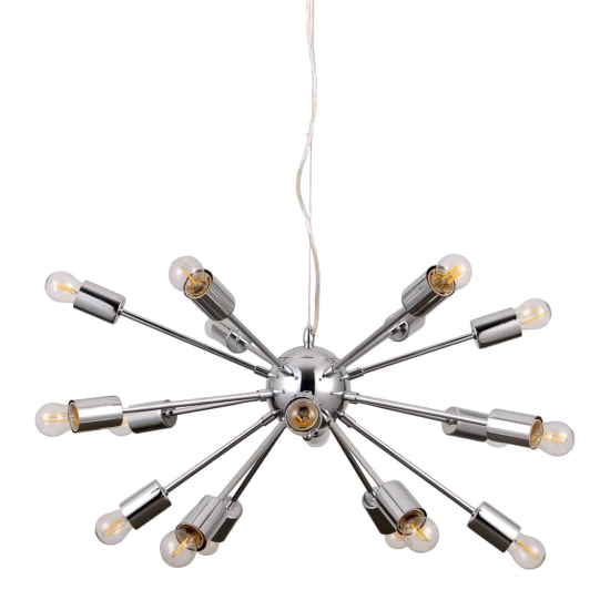 Lampa wisząca 18pł THEO AD20000-18 silver ITALUX AD20000-18A - zdjęcie produktu