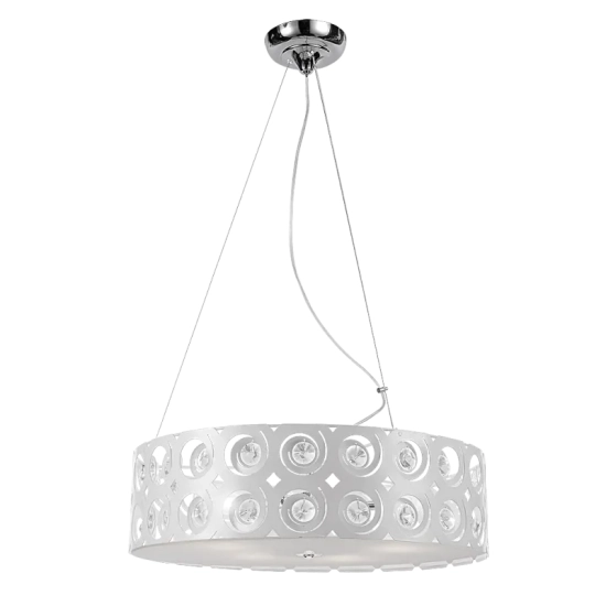 Lampa wisząca 5xE27 Zoe 2914R Rabalux średnica 54cm