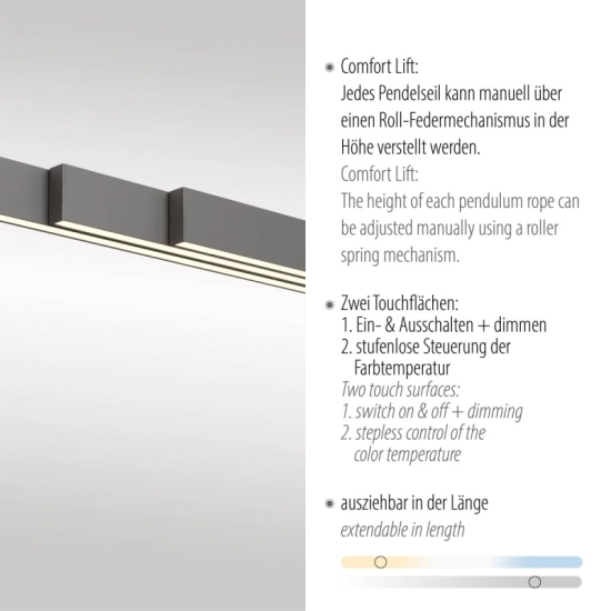 Lampa wisząca ADRIANA 2598-13 Paul Neuhaus by Zuma Line