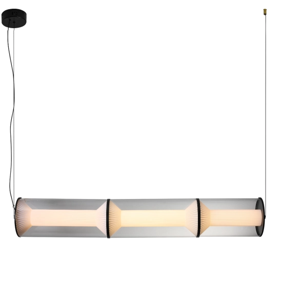 Lampa wisząca Aeris 3 linia transparent LED CCT LP-2137/3L TR Light Prestige