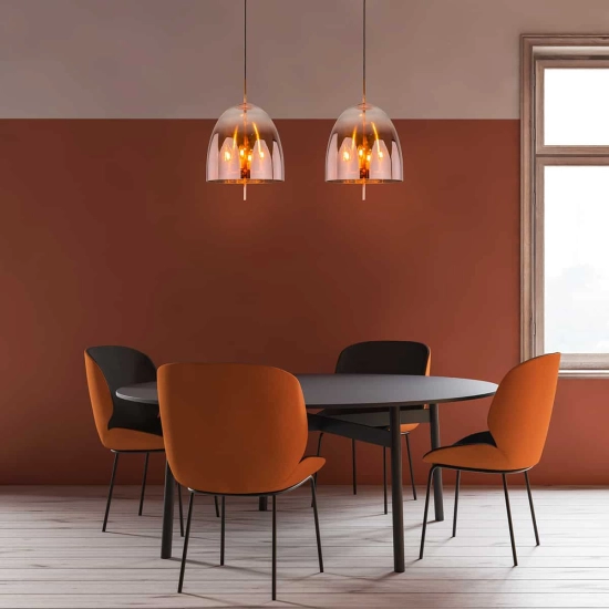 Lampa wisząca Alan MD-OYD-10310B-SP3 COPPER Italux - zdjęcie produktu