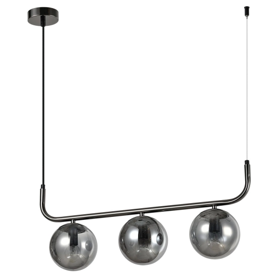 Lampa wisząca Alisa grafitowa 3xE14 LP-005/3L grafit LIGHT PRESTIGE
