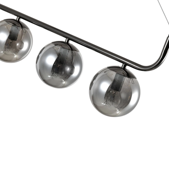 Lampa wisząca Alisa grafitowa 3xE14 LP-005/3L grafit LIGHT PRESTIGE