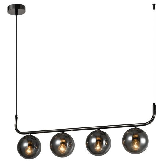 Lampa wisząca Alisa grafitowa 4xE14 LP-005/4L grafit LIGHT PRESTIGE
