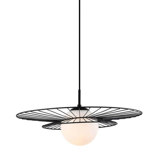 Lampa wisząca ALISON MDM-4001/1 BK Italux - zdjęcie produktu