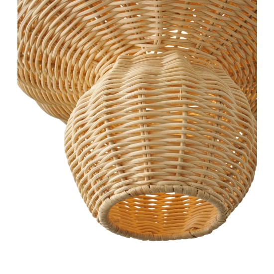 Lampa wisząca Allie Nordlux z rattanowym kloszem 2412753060