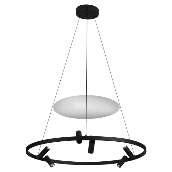 Lampa wisząca Almeria 6xLED czarna LP-907/1P BK LIGHT PRESTIGE