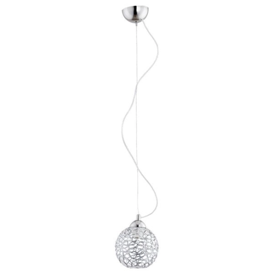 Lampa wisząca AMASO chrom śr. 15cm 20371 ALFA - zdjęcie produktu