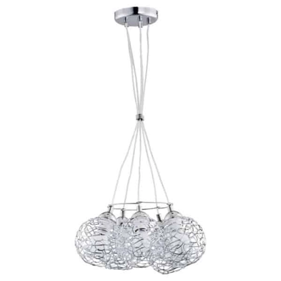 Lampa wisząca AMASO chrom śr. 45cm 20375 ALFA - zdjęcie produktu