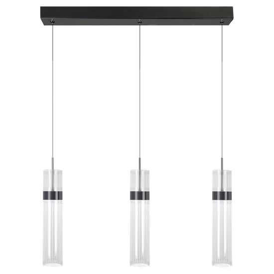 Lampa wisząca Ambiente 3 LED CCT grafitowa LP-1510/3L grafit LIGHT PRESTIGE