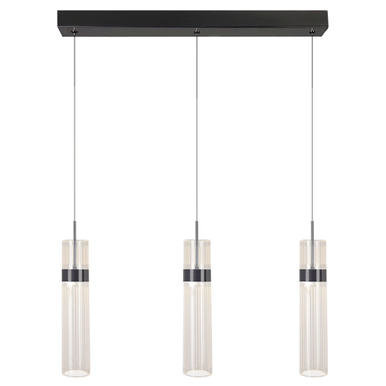 Lampa wisząca Ambiente 3 LED CCT grafitowa LP-1510/3L grafit LIGHT PRESTIGE
