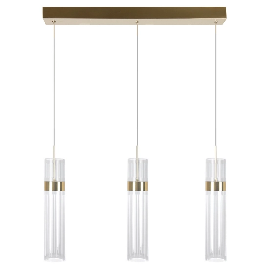 Lampa wisząca Ambiente 3 LED CCT złota LP-1510/3L GD LIGHT PRESTIGE