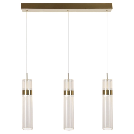 Lampa wisząca Ambiente 3 LED CCT złota LP-1510/3L GD LIGHT PRESTIGE