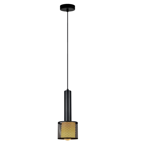 Lampa wisząca Amo czarna 1xE27 LP-0702/1P BK Light Prestige