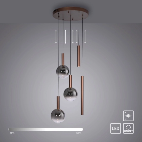 Lampa wisząca BOWL 2285-23 Paul Neuhaus - zdjęcie produktu