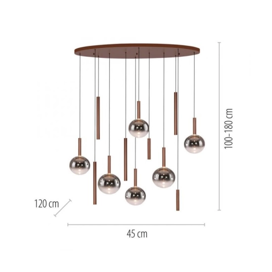 Lampa wisząca BOWL 2288-23 Paul Neuhaus by Zuma Line