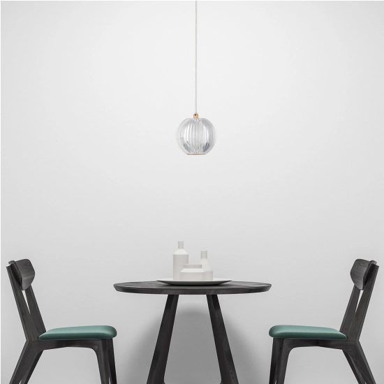 Lampa wisząca Brillant 1 złota LED CCT LP-3303/1P GD Light Prestige