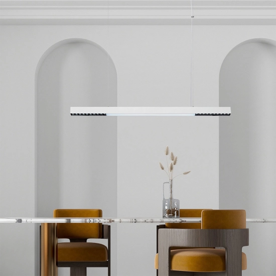 Lampa wisząca Cali L LED CCT Tuya biała LP-1301/1P L WH Smart LIGHT PRESTIGE
