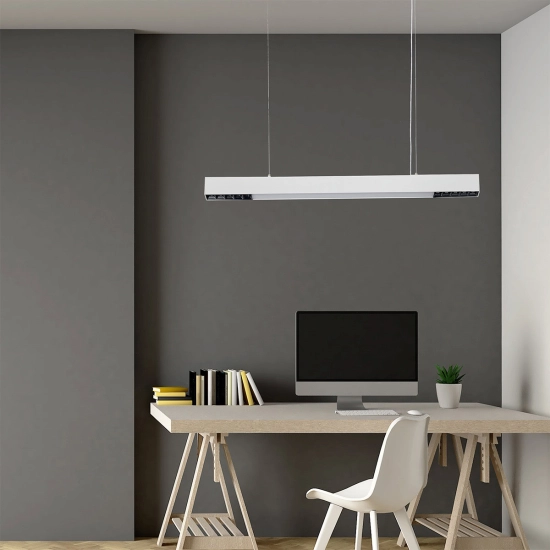 Lampa wisząca Cali M LED CCT Tuya biała LP-1301/1P M WH Smart LIGHT PRESTIGE