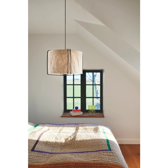 Lampa wisząca Cardine 50 - Nordlux, biało-czarny klosz 2312423001