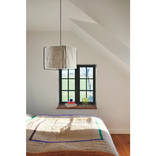Lampa wisząca Cardine 50 - Nordlux, biało-czarny klosz 2312423001