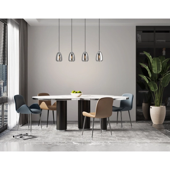 Lampa wisząca chrom ALOBRASE 98616 EGLO - zdjęcie produktu