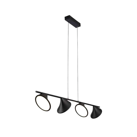 Lampa wisząca Clamor (black) AZ2696 AZZARDO LED40W 3000K