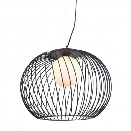 Lampa wisząca Clarisa MDM-3842-1 BK Italux - zdjęcie produktu