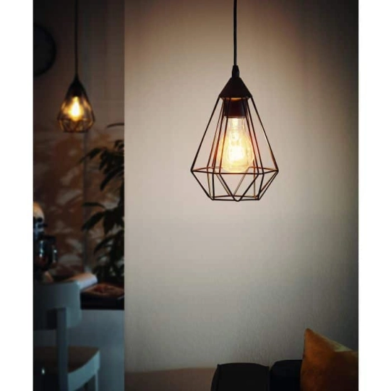 Lampa wisząca czarna Tarbes 94187