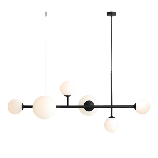 Lampa wisząca DIONE 6 CZARNY 1092K1 ALDEX - zdjęcie produktu