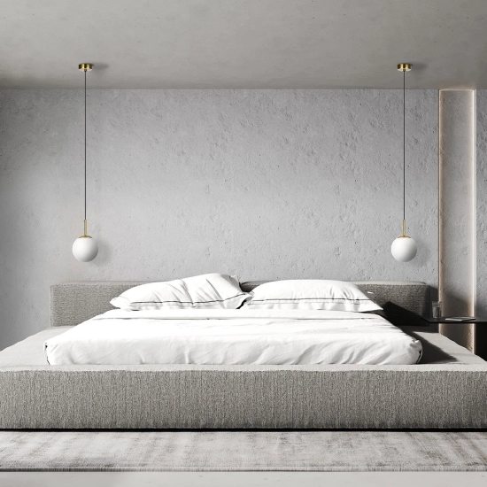 Lampa wisząca Dorado złota 1xE14 LP-002/1P Light Prestige