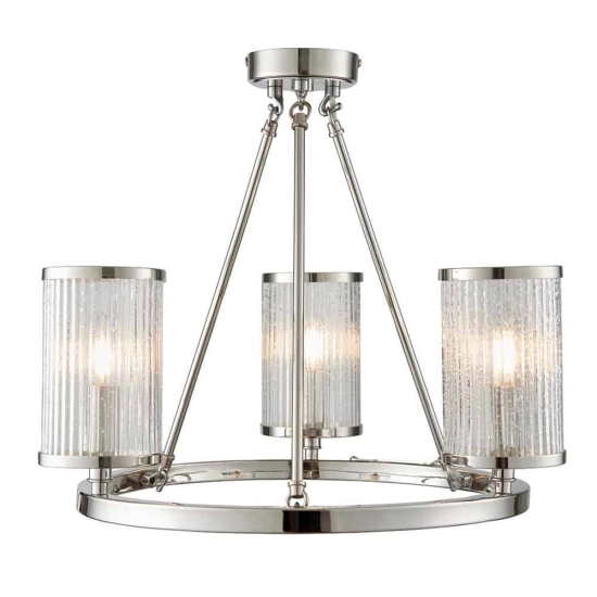kinkiecik.pl Lampa wisząca Easton 3lt semi flush 76261 ENDON