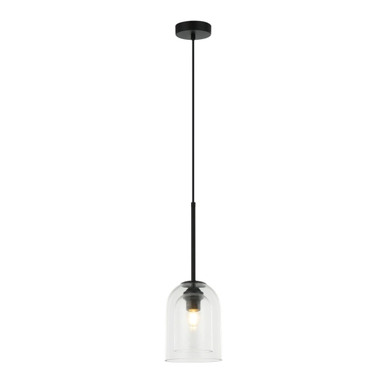 Lampa wisząca Elaris transparentna 1xE27 LP-8103/1P TR Light Prestige