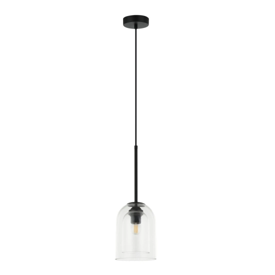 Lampa wisząca Elaris transparentna 1xE27 LP-8103/1P TR Light Prestige