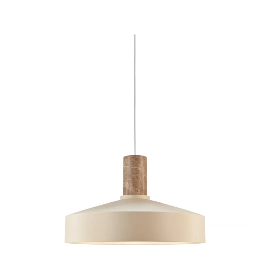 Lampa wisząca Elvas - beżowa, marmurowy element 2512013009 Nordlux