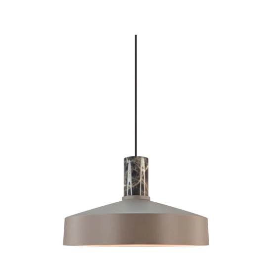 Lampa wisząca Elvas - jasnobrązowa, marmurowy element 2512013018 Nordlux