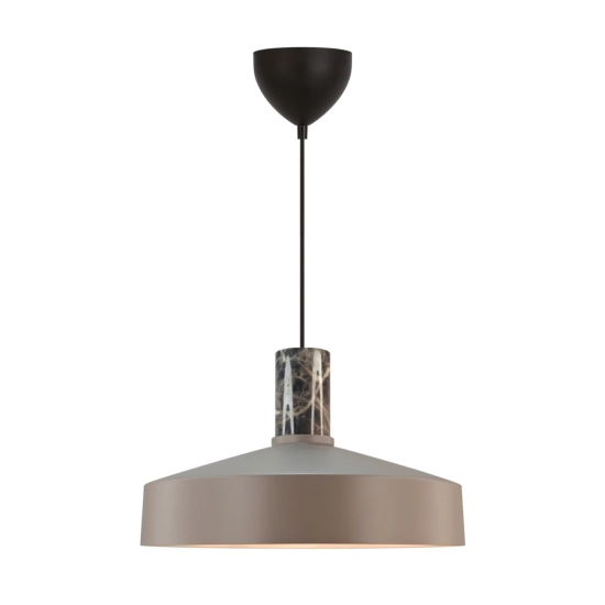 Lampa wisząca Elvas - jasnobrązowa, marmurowy element 2512013018 Nordlux