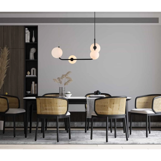 Lampa wisząca Ferrand MDM-4123/4 BK Italux - zdjęcie produktu