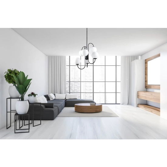 Lampa wisząca Gela PND-5500-6-BK Italux - zdjęcie produktu
